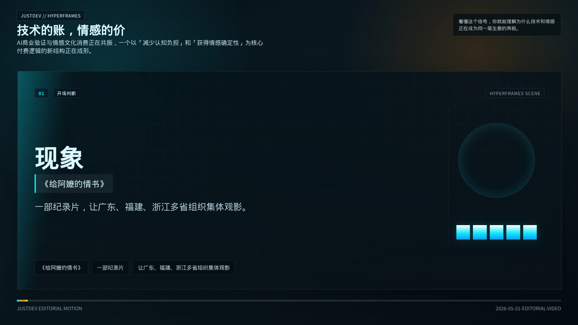 技术的账，情感的价